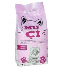 MUÇİ KEDİ KUMU PUDRA KOKULU 5 LT