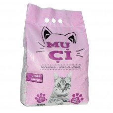 MUÇİ PREMİUM KEDİ KUMU PUDRA KOKULU 10 LT