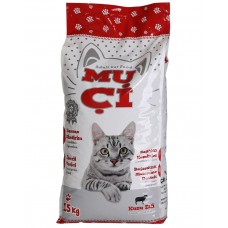 MUÇİ KURU KEDİ MAMASI KUZU ETLİ 15 KG