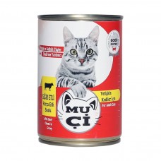 MUÇİ KONSERVE KEDİ MAMASI SIĞIR ETLİ