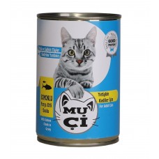 MUÇİ KONSERVE KEDİ MAMASI SOMONLU