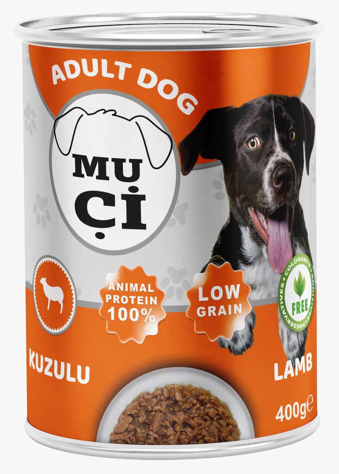 Muçi Konserve Köpek Maması — Kuzu Etli
